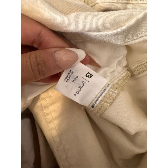 Buffbunny Collection Cream Short Overalls with Belt – Size Small - Picture 6 of 10